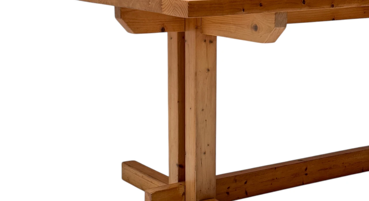 Mid-Century Modern Large Dining Room Table, 1970s